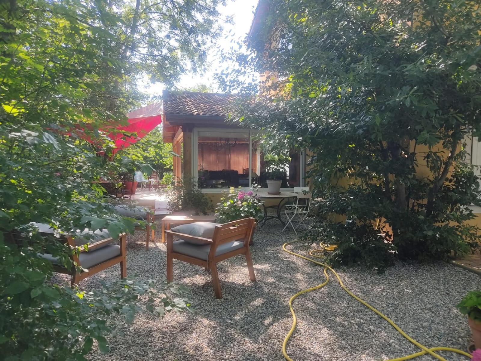 La Frenaie Bed & Breakfast Saint-Cyr-sur-le-Rhone ภายนอก รูปภาพ